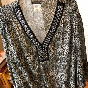 Cheetah tunic